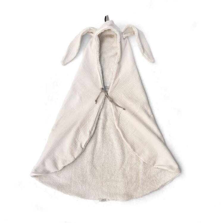 Babyshower Bunny Swaddle - Ivory Powder