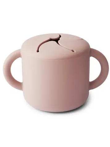 Mushie Snack Cup - Blush