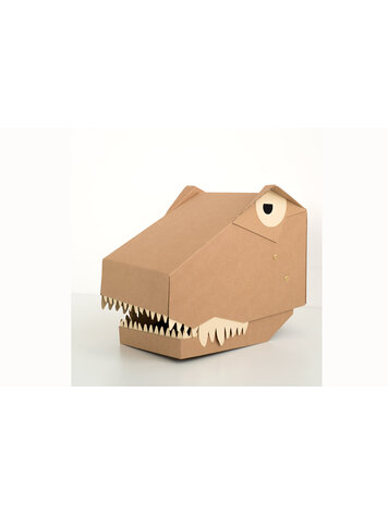 Koko Cardboards DIY Masker - T-Rex