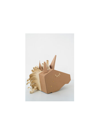 Koko Cardboards DIY Mask - Unicorn
