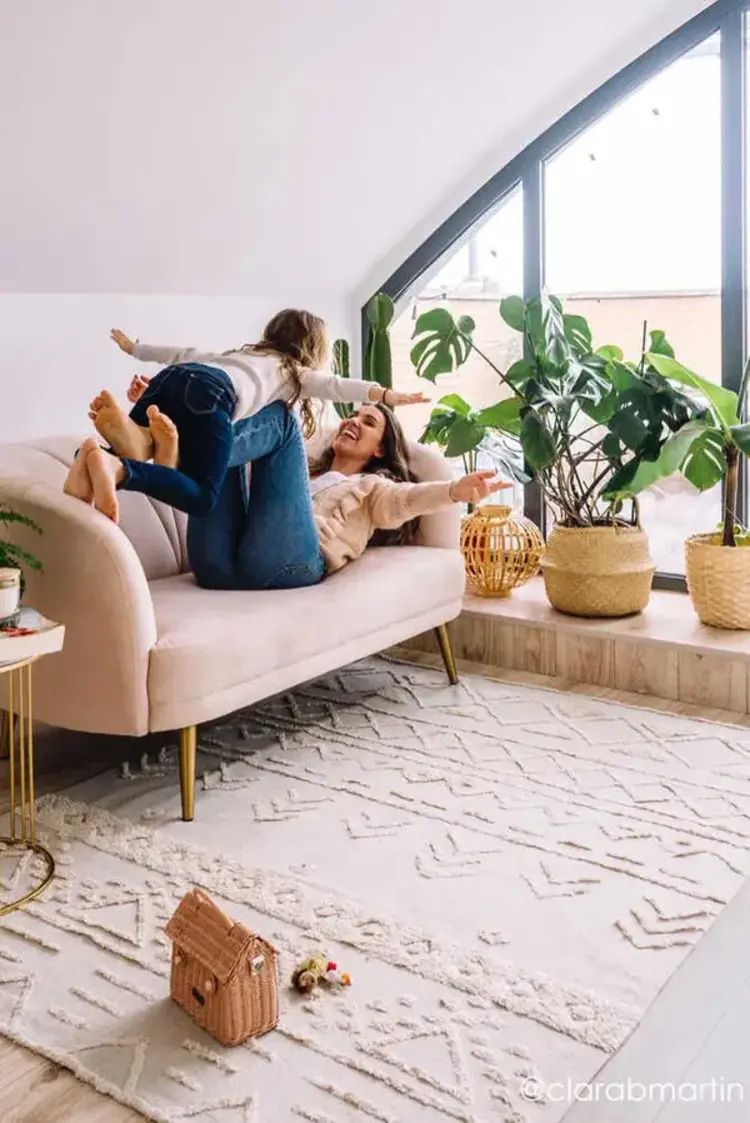 Lorena Canals Wasbaar Tapijt Tribu - Natural