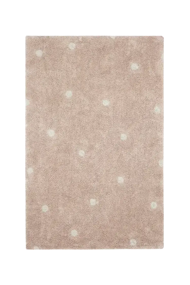 Lorena Canals Wasbaar Tapijt - Mini Dot Rose