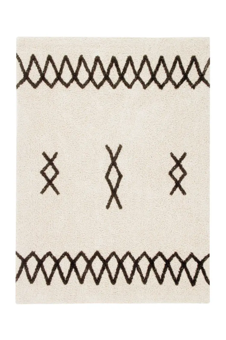 Lorena Canals Washable Rug Atlas - natural/Black
