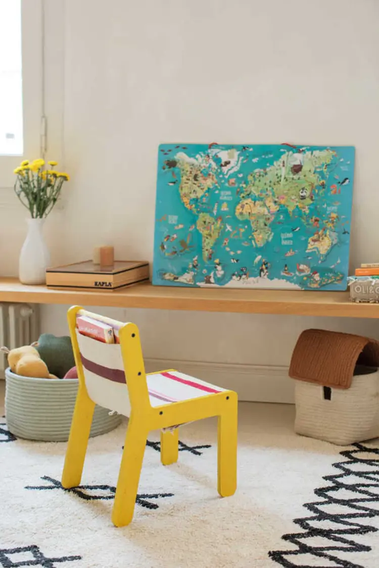 Lorena Canals Washable Rug Atlas - natural/Black