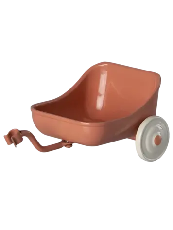 Maileg Tricycle Hanger, Mouse - Coral