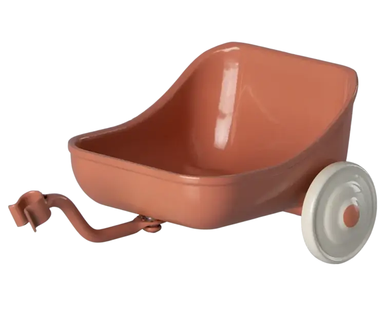 Maileg Tricycle Hanger, Mouse - Coral