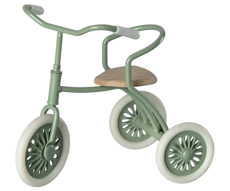 Maileg Abri à Tricycle, Mouse - Green
