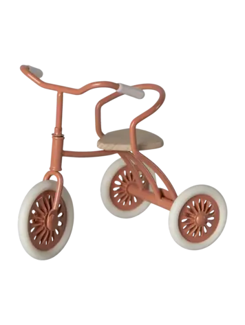 Maileg Abri à Tricycle, Mouse - Coral