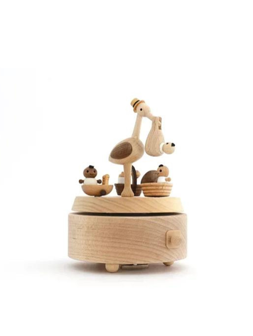 Solib Muziekdoos - Baby Stork Delivery (N°16)