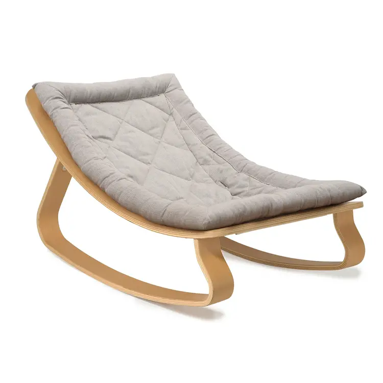 Baby Rocker Levo - Organic Sweet Grey Seat