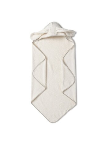 Babyshower Bunny Bath Cape - Feel Ivory