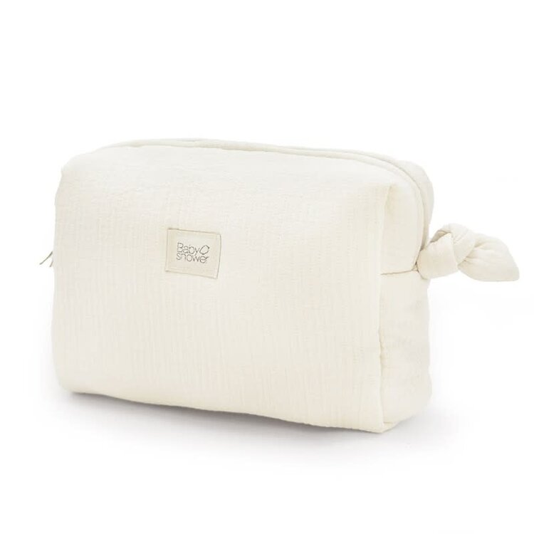 Babyshower Sophie Toiletries Case - Feel Ivory