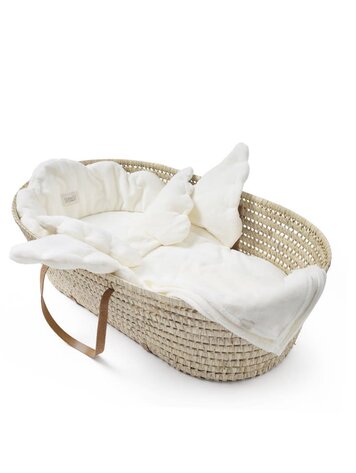 Babyshower Angel Moses Basket Dressing - Bamboo Touch