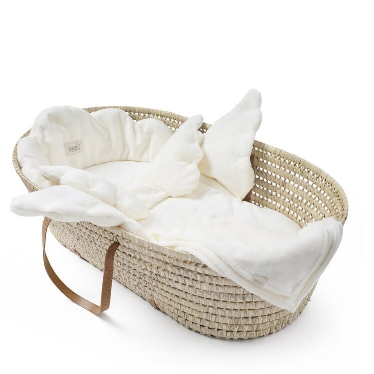 Babyshower Angel Moses Basket Dressing - Bamboo Touch