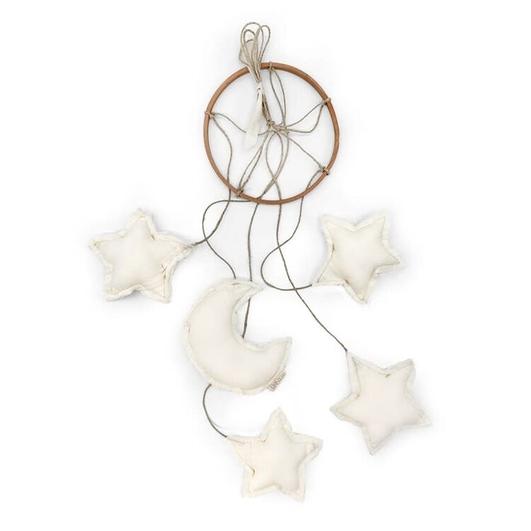 Babyshower Night Sky Crib Mobile - Ivory Powder