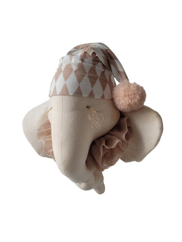 Love me Decoration Dierenhoofd Olifant - Penny Light Beige