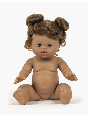 Minikane Doll Madeleine With Sleepy Eyes - Gordis 34cm