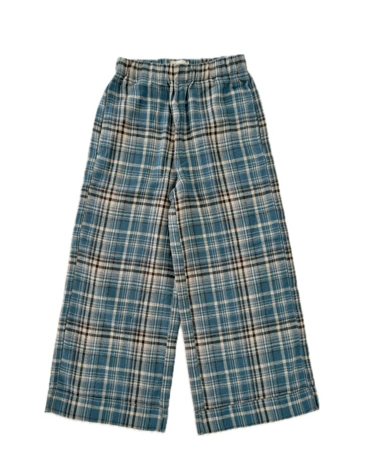 Long Live The Queen Check Pants - Blue Check