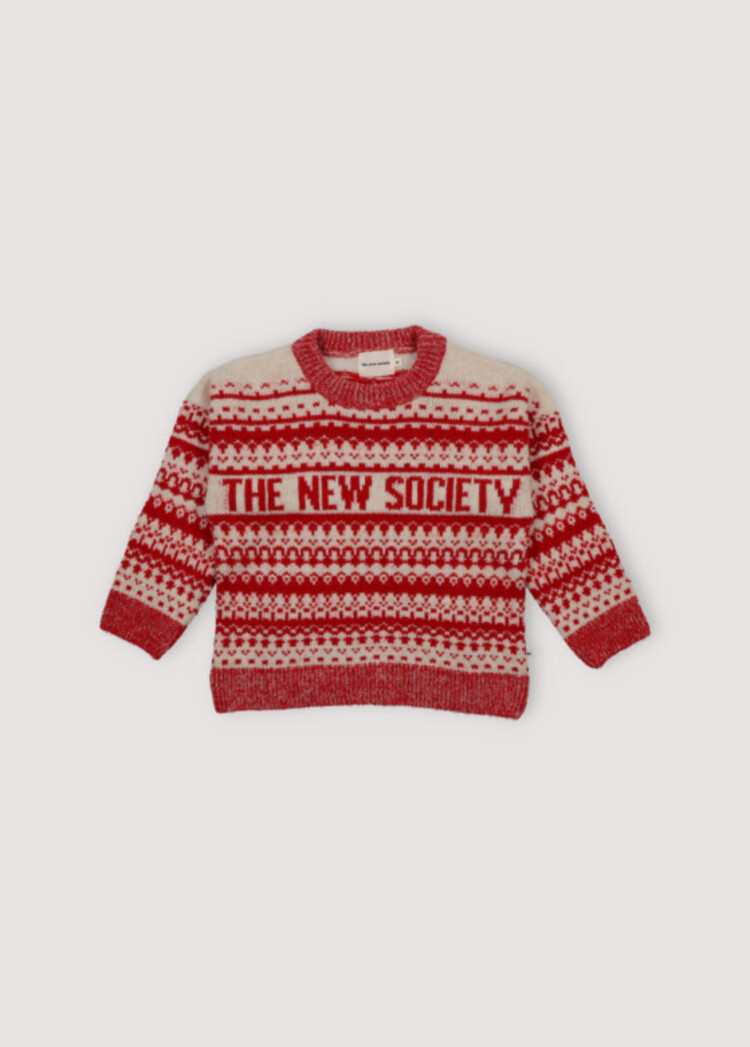 The New Society Moritz Jumper - Vanilla Cream