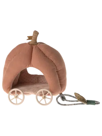 Maileg Pumpkin Carriage, Mouse