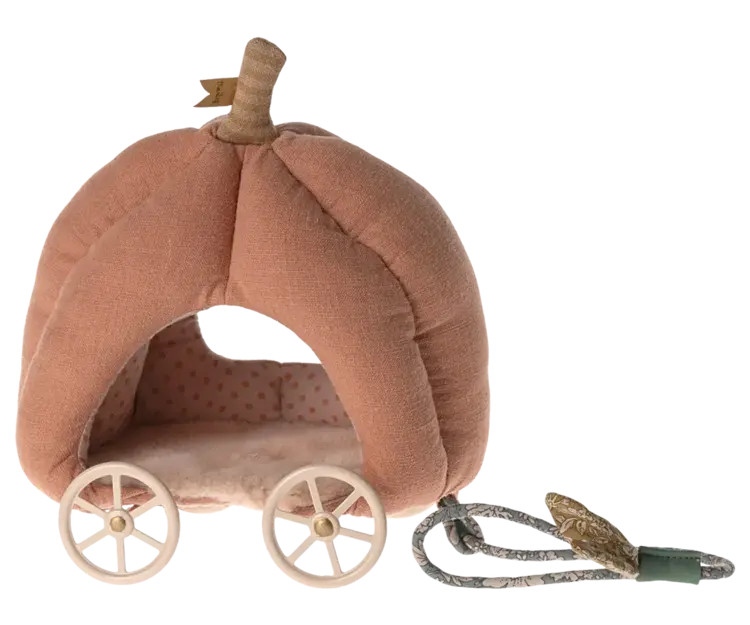 Maileg Pumpkin Carriage, Mouse