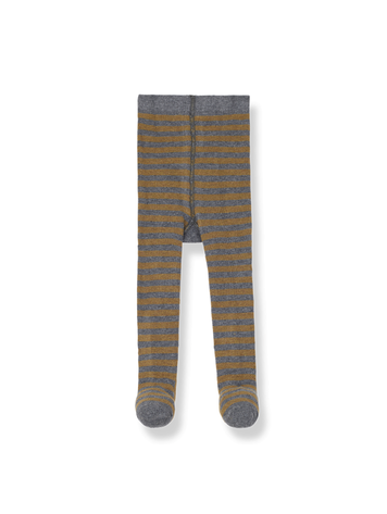 1+ in the family Dafne Striped Tights - Ochre