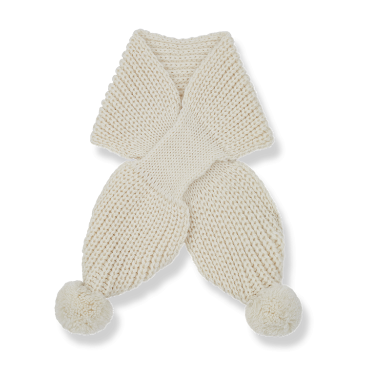 1+ in the family Bruna Scarf - Ecru