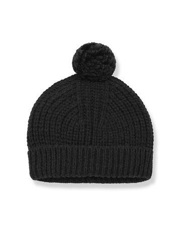 1+ in the family Erna Pom Pom Beanie - Anthracite