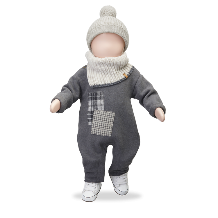 1+ in the family Erna Pom Pom Beanie - Oatmeal