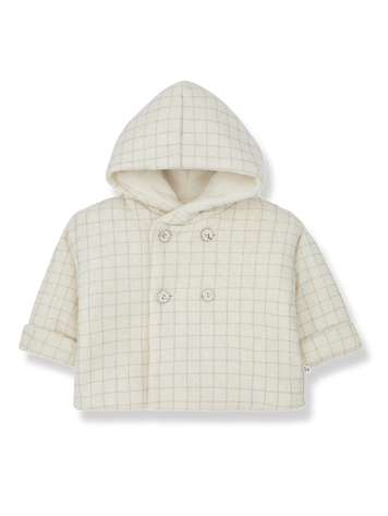 1+ in the family Artur Padded Jacket - Ecru
