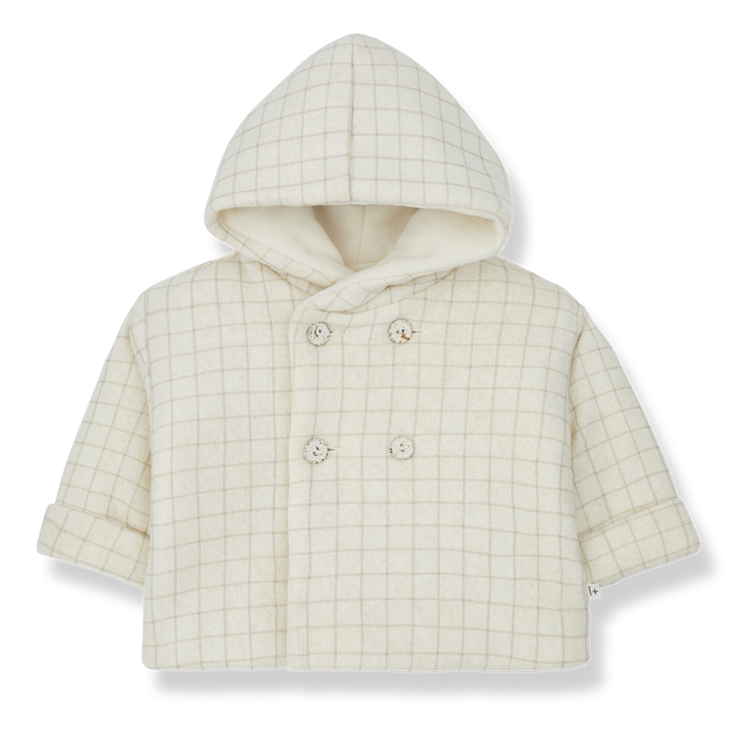 1+ in the family Artur Padded Jacket - Ecru