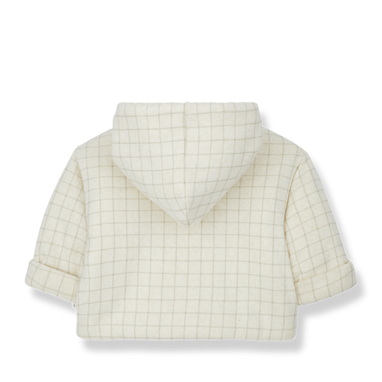 1+ in the family Artur Padded Jacket - Ecru