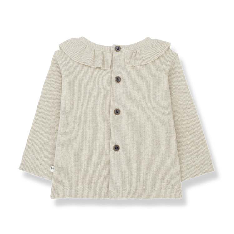 1+ in the family Anna Collar Blouse - Oatmeal