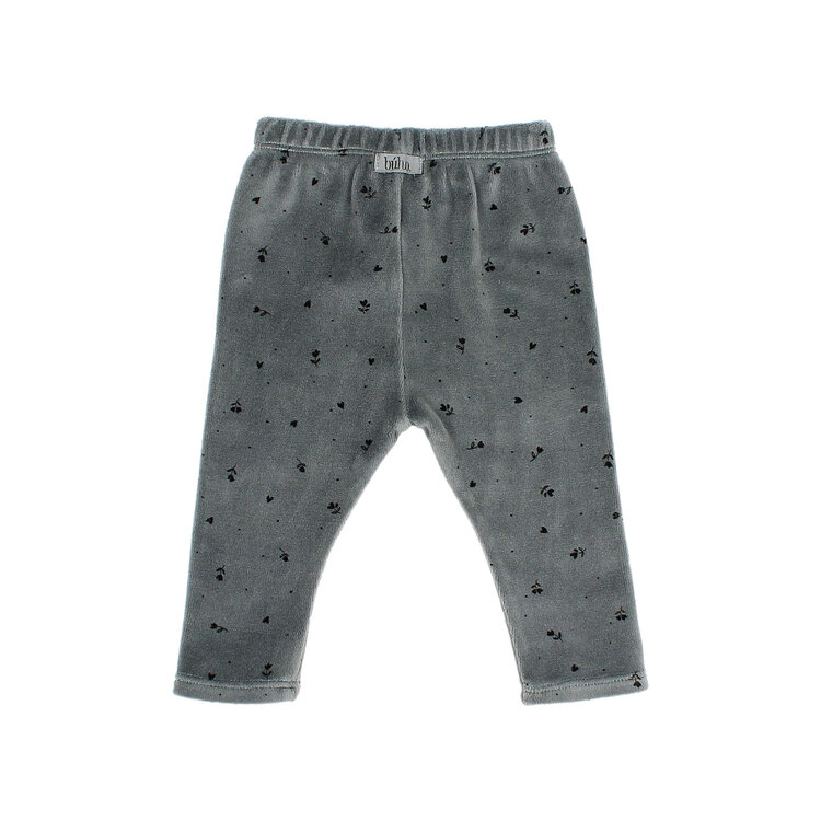 Buho Velvet Cuore Leggings - Elephant