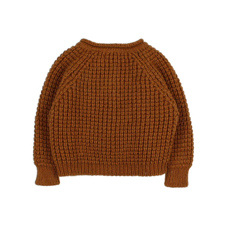 Buho Soft Knit Cardigan - Toffee