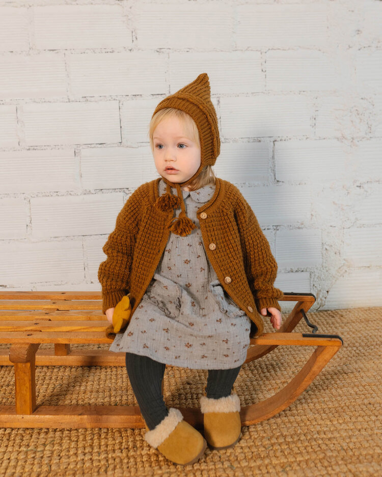Buho Soft Knit Cardigan - Toffee
