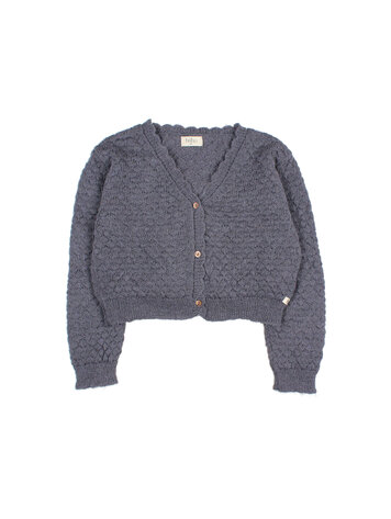 Buho Boho Cardigan - Antic Blue