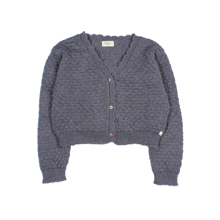 Buho Boho Cardigan - Antic Blue