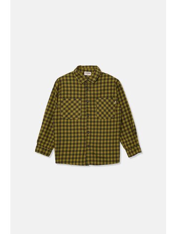 COZMO Samuel Shirt - Gingham Green