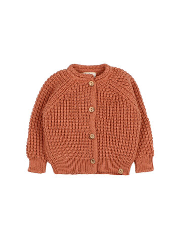 Buho Soft Knit Cardigan - Terracota