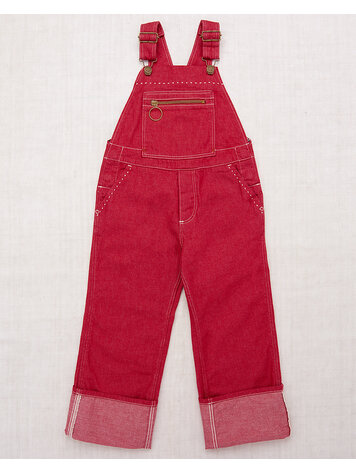 Misha & Puff Zip Overall - Vintage Red Denim