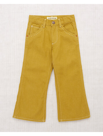Misha & Puff Slim Flared Jeans - Ochre Denim