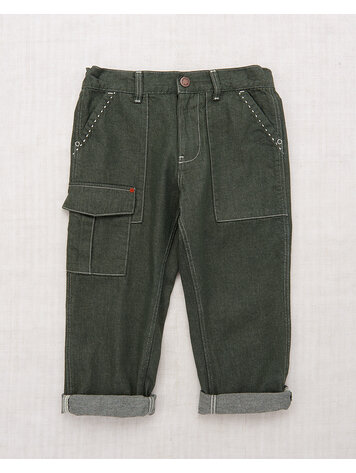 Misha & Puff Utility Jeans - Sage Denim