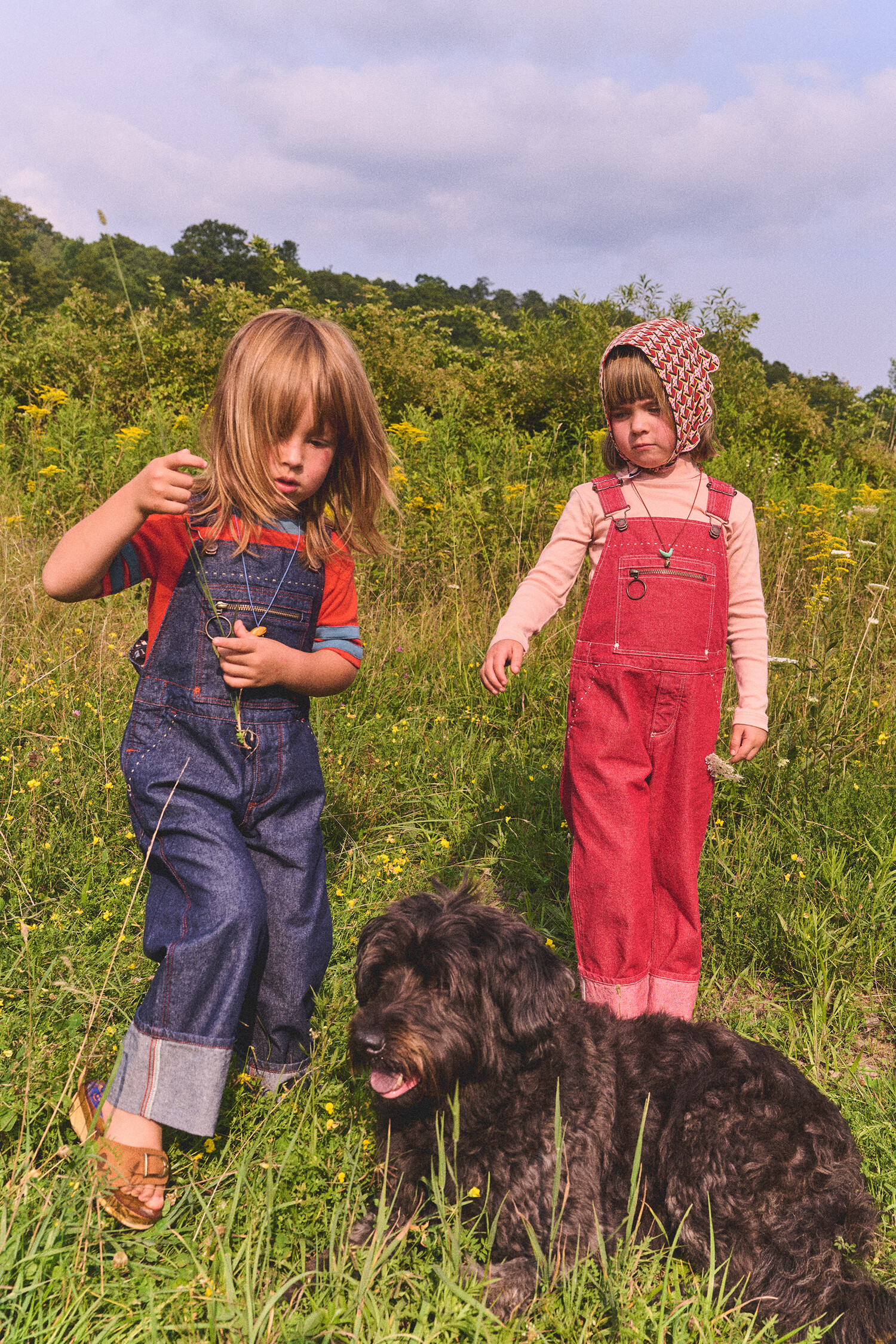 ロンパース・カバーオール misha and puff patchwork overall 2y ロンパース・カバーオール misha and puff patchwork overall 2y