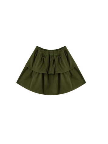 Babe & Tess Mini Olivia Skirt Forest Colors Foresta Green