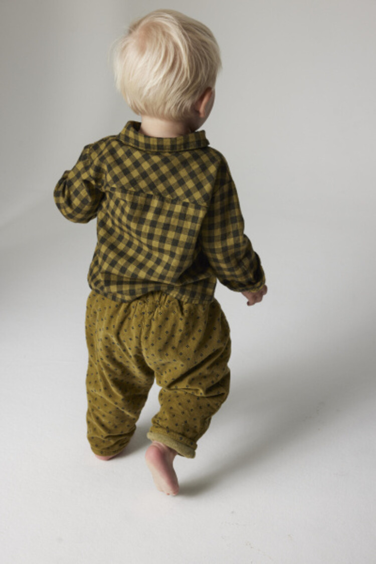 COZMO Samuel Shirt - Gingham Green