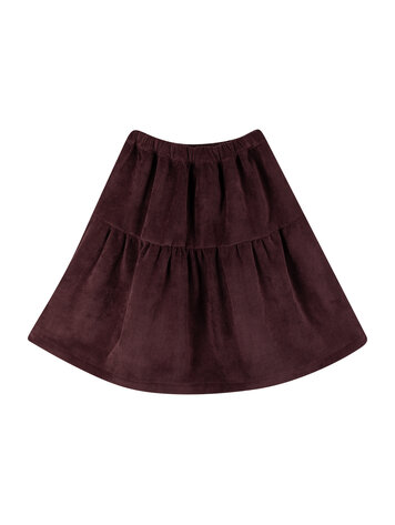 Babe & Tess Midi Skirt - Plum