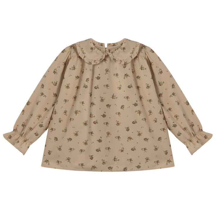 Babe & Tess Elena Chemise Mini Vintage Flowers - Old Rose