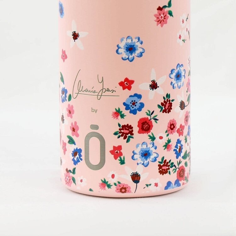 Thermal Bottle - 600ml - Maria Pink Garden