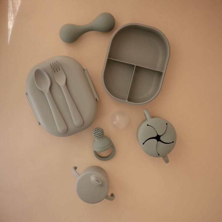 Mushie Lunchbox - Sage